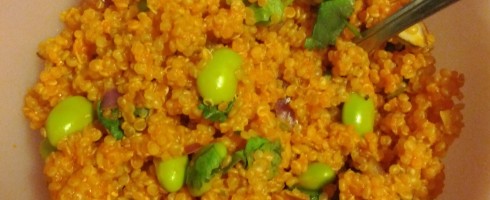 Infused quinoa salad for foodtrial.wordpress.com
